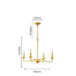 American Minimalist Retro Chandelier – Timeless Lighting for Every Space - Image 21