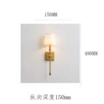 Minimalist Brass Wall Sconce - Timeless Elegance for Modern Interiors - Image 8