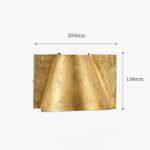 Vintage Gold Leaf Wall Sconce | French Art Decor Sconce for Living Room, Bedroom & Hotel - Image 6