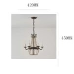 Product Name: Vintage Crystal Chandelier – French & American Classic Style - Image 14