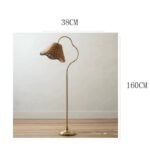 Rattan Floor Lamp | French Vintage & Mid-Century Modern Standing Lamp for Living Room & Bedroom - Image 9