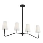 Elegant Minimalist Chandelier: Timeless American & French Vintage Charm