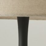 Mid-Century Solid Wood Table Lamp | Minimalist Vintage Bedside Lamp for Bedroom & Living Room - Image 8