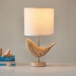 Wooden Animal Table Lamp | Giraffe, Elephant & Whale Shaped Bedside Lamp for Kids' Bedroom & Nursery - Image 11