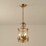 French Vintage Bird & Leaf Pendant Light - Image 13