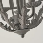 Rustic Farmhouse Iron Lantern Pendant Light - Image 11