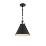 Modern Cone Pendant Light | Minimalist Farmhouse Chandelier for Kitchen & Bedroom - Image 2