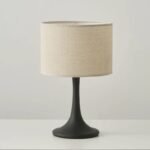 Mid-Century Solid Wood Table Lamp | Minimalist Vintage Bedside Lamp for Bedroom & Living Room - Image 11