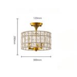 Vintage Crystal  Ceiling Light - Image 12