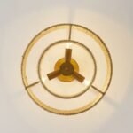 Hand-Woven Double Layer Jute Ceiling Light - Image 11