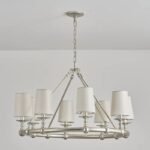 American Rustic Circular Chandelier | 5-Color French Style Pendant Light for Living Room & Dining Room - Image 15