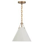 Modern Cone Pendant Light | Minimalist Farmhouse Chandelier for Kitchen & Bedroom