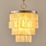 Creative Shell Pendant Light, Vintage Art Chandelier for Bedroom & Guest Room - Image 11
