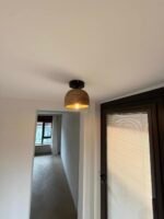 Minimalist Wooden Flush Mount Light - Natural Warmth for Modern Interiors - Image 2
