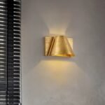 Vintage Gold Leaf Wall Sconce | French Art Decor Sconce for Living Room, Bedroom & Hotel - Image 3