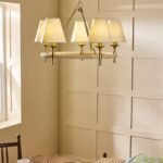 62cm American Vintage French Country Chandelier Perfect for Living Room, Dining Room, Bedroom, B&B