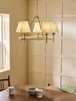62cm American Vintage French Country Chandelier Perfect for Living Room, Dining Room, Bedroom, B&B