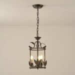 French Vintage Bird & Leaf Pendant Light - Image 3