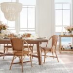 Two-Tier Wooden Bead Chandelier | Boho Rustic Pendant Light - Image 3