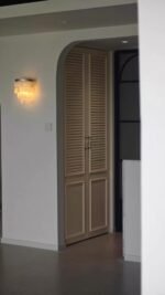 Natural Shell Tiered Wall Sconce | Coastal Vintage Wall Light for Bathroom & Bedroom - Image 8