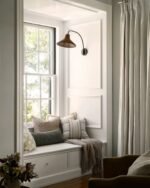 Rattan Wall Sconce | American Retro & French Mid-Century Wall Lamp for Bedroom & Villa - Image 3