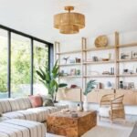 Hand-Woven Double Layer Jute Ceiling Light - Image 3