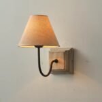 Rustic Farmhouse Wooden Wall Sconce – Vintage Industrial Sconce Lighting for Bedroom, Living Room & Hallway