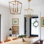 Vintage Geometric Lantern Pendant Light | 4/6-Light Chandelier for Dining Room, Bathroom & Bedroom - Image 6
