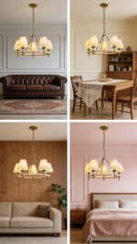 62cm American Vintage French Country Chandelier Perfect for Living Room, Dining Room, Bedroom, B&B - Image 2