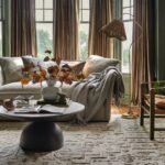 Rattan Floor Lamp | French Vintage & Mid-Century Modern Standing Lamp for Living Room & Bedroom - Image 3