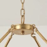 Timeless Americana Wooden Chandelier - Rustic Elegance for Your Home - Image 10