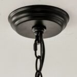 French Vintage Crystal Chandelier – 78cm Black Branch Design for Living Room & Bedroom - Image 9