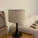 Mid-Century Solid Wood Table Lamp | Minimalist Vintage Bedside Lamp for Bedroom & Living Room - Image 6