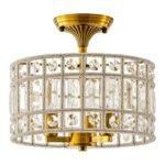 Vintage Crystal  Ceiling Light - Image 7