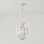 Rustic Farmhouse Iron Lantern Pendant Light - Image 7