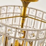 Vintage Crystal  Ceiling Light - Image 8