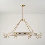 Timeless Americana Wooden Chandelier - Rustic Elegance for Your Home - Image 12
