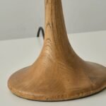 Mid-Century Solid Wood Table Lamp | Minimalist Vintage Bedside Lamp for Bedroom & Living Room - Image 7