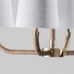 Rattan Woven Chandelier | French Vintage Pendant Light for Living Room & Dining Room - Image 7