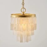 Creative Shell Pendant Light, Vintage Art Chandelier for Bedroom & Guest Room - Image 7