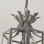 Rustic Farmhouse Iron Lantern Pendant Light - Image 10