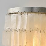 Natural Shell Tiered Wall Sconce | Coastal Vintage Wall Light for Bathroom & Bedroom - Image 17
