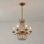Product Name: Vintage Crystal Chandelier – French & American Classic Style - Image 2