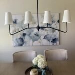 Elegant Minimalist Chandelier: Timeless American & French Vintage Charm - Image 2