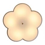Distressed Black/Silver/Gold Floral Flush Mount | American Rustic Ceiling Lighting for Bedroom, Living & Dining - Image 7