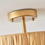 Handcrafted Natural Raffia Ceiling Lamp | Bohemian & American Rustic Lighting for Bedroom & Living Room - Image 9