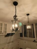 French Vintage Bird & Leaf Pendant Light - Image 5