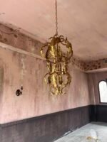 French Vintage Gothic Chandelier, Luxury Gold Leaf Pendant Light for Villa, B&B, Cafe, Restaurant, Living Room & Dining Room - Image 3