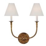 American Minimalist Double Head Wall Sconce, Designer Luxury Minimalist Decor Wall Light for Villa, B&B, Staircase, Corridor & Living Room - Image 2